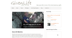 Desktop Screenshot of givenlife.com