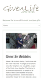 Mobile Screenshot of givenlife.com